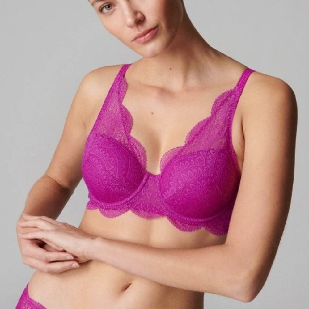 Simone Perele - Karma Bralette - Fuchsia (NWT)